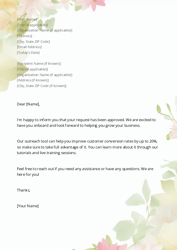 Approve a Request